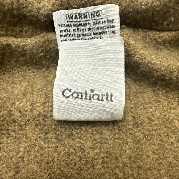 Vintage Carhartt Sherpa Lined Vest WV001 VRS Womens extra small Dusty Rose Pink - Picture 6 of 11